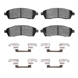 Ford F-250 Super Duty Brake Pads - Rear - R1 Concepts - Semi Met - `99-`05